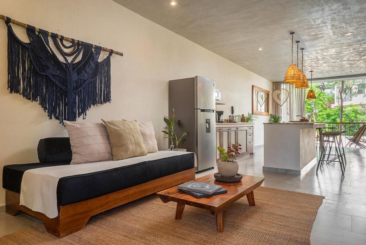 Luxury Condo For 4 With Access To Pool - A203 Tulum Pueblo Buitenkant foto