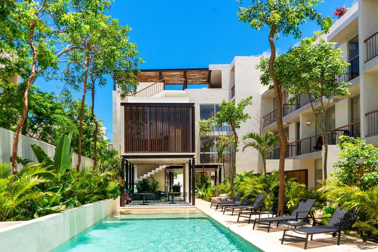 Luxury Condo For 4 With Access To Pool - A203 Tulum Pueblo Buitenkant foto