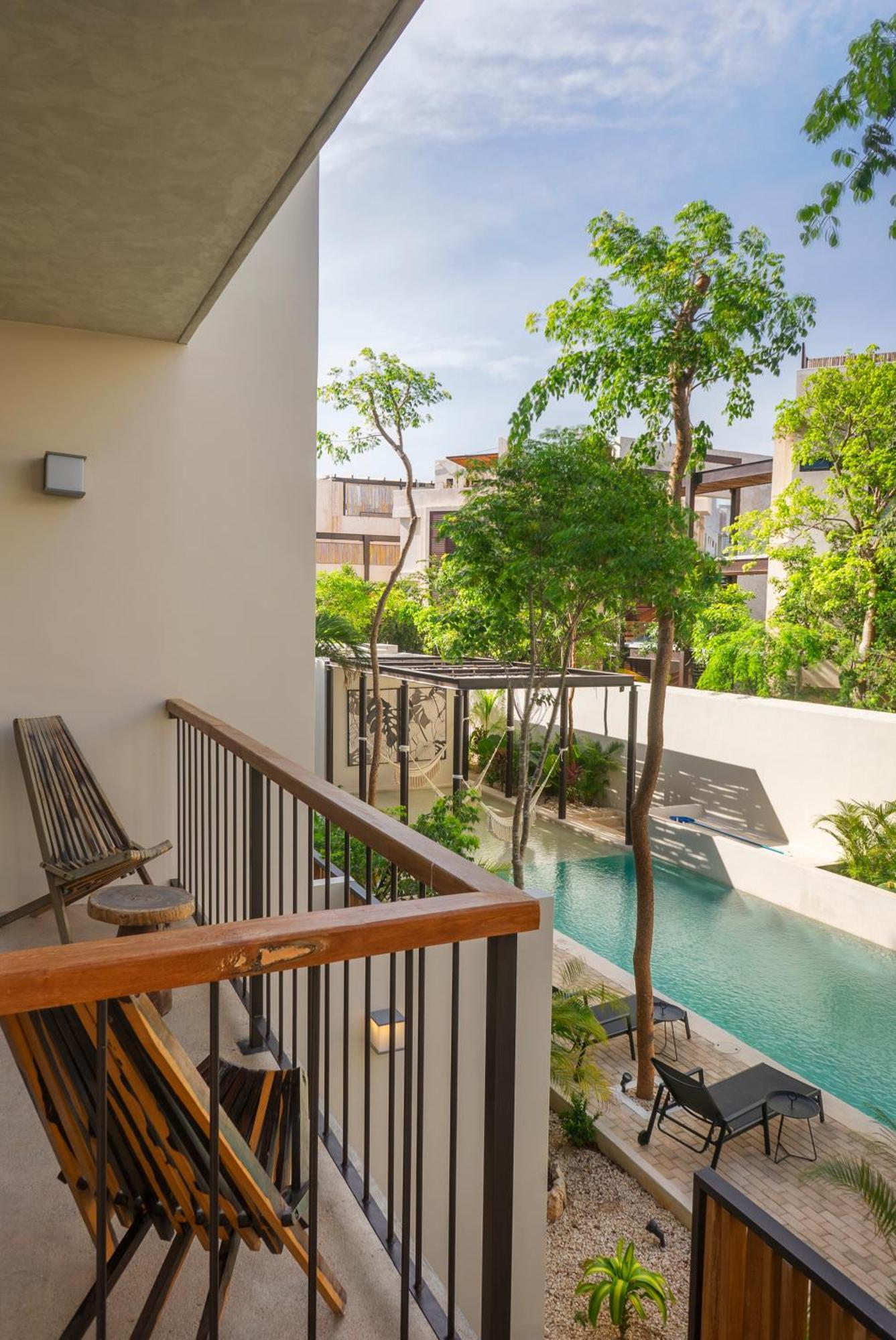 Luxury Condo For 4 With Access To Pool - A203 Tulum Pueblo Buitenkant foto