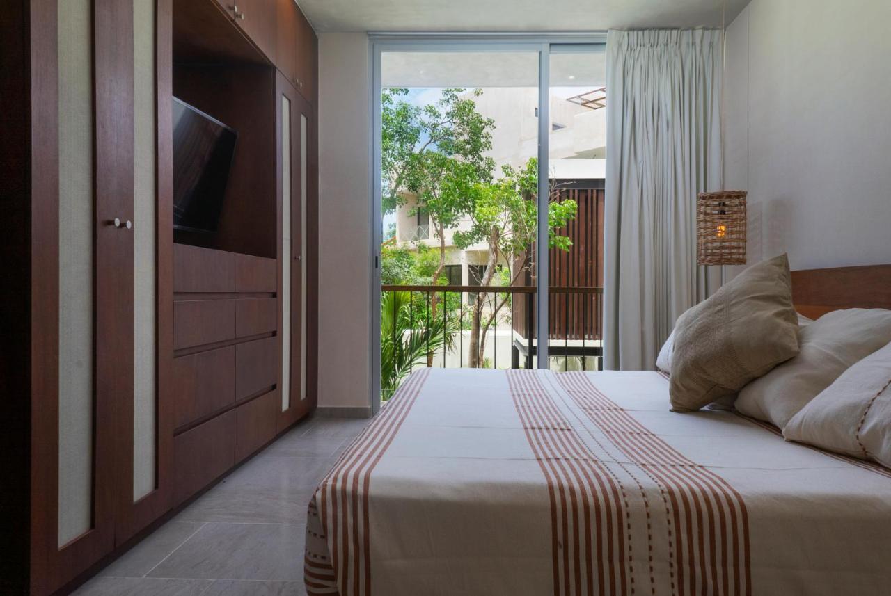 Luxury Condo For 4 With Access To Pool - A203 Tulum Pueblo Buitenkant foto