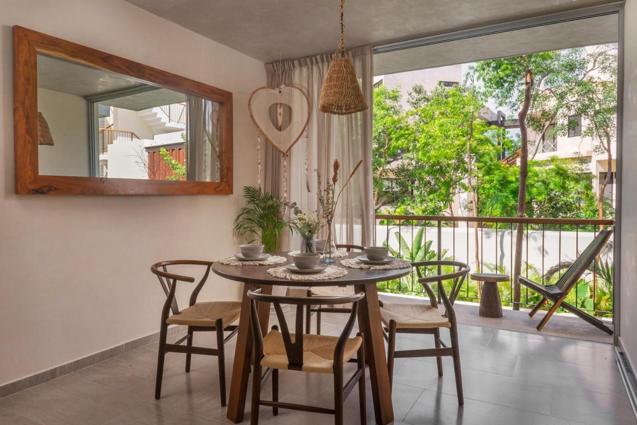 Luxury Condo For 4 With Access To Pool - A203 Tulum Pueblo Buitenkant foto